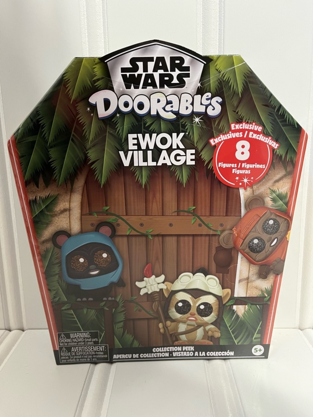 Star Wars NWT Disney Doorables Ewok Village Collection Peek 8 Figure Collectible
